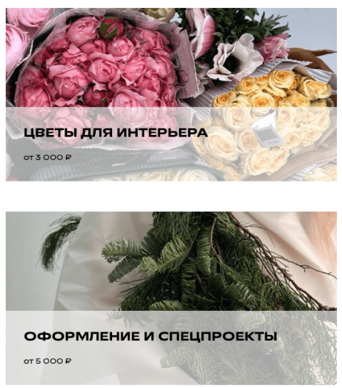 Верстка и интеграция дизайна для цветочной мастерской Dropflowers на основе опенкарт